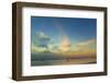 Pacific Sunset at Popular Playa Guiones Surf Beach-Rob Francis-Framed Photographic Print