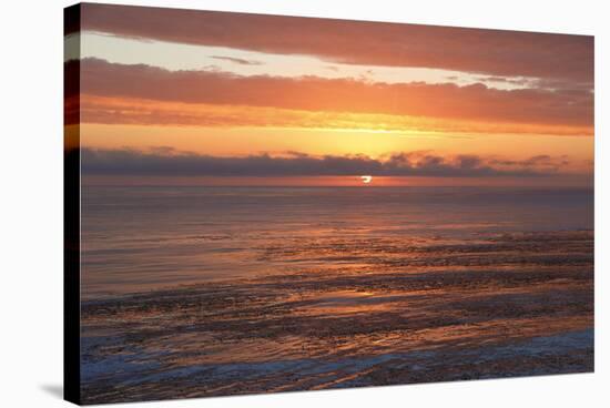 Pacific Sunset I-Rita Crane-Stretched Canvas