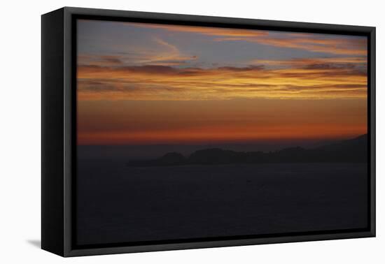 Pacific Sunset, San Francisco, California-Anna Miller-Framed Stretched Canvas
