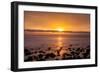 Pacific Sunset-Chris Moyer-Framed Photographic Print