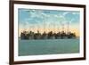Pacific Torpedo Fleet-null-Framed Art Print