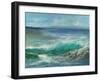 Pacifica Beach II-Sheila Finch-Framed Art Print