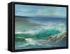 Pacifica Beach II-Sheila Finch-Framed Stretched Canvas