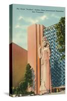 Pacifica Statue at San Francisco World's Fair-null-Stretched Canvas
