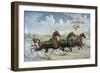 Pacing for a Grand Purse-Currier & Ives-Framed Giclee Print