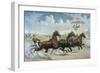 Pacing for a Grand Purse-Currier & Ives-Framed Giclee Print