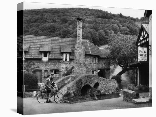 Pack Horse Bridge-Fred Musto-Stretched Canvas