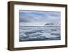 Pack Ice, and Glacier in Background, Spitsbergen, Svalbard, Norway, Scandinavia, Europe-Thorsten Milse-Framed Photographic Print