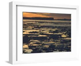 Pack Ice, Antarctic Peninsula, Weddell Sea, Antarctica, Polar Regions-Thorsten Milse-Framed Photographic Print