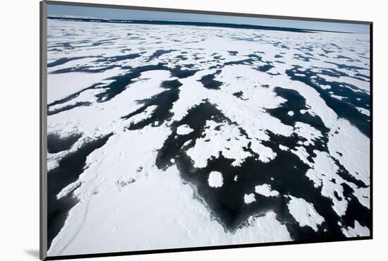 Pack Ice, Spitsbergen, Svalbard, Norway, Scandinavia, Europe-Thorsten Milse-Mounted Photographic Print