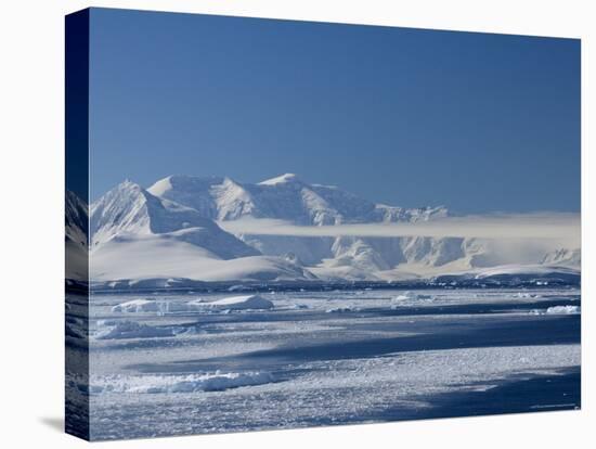 Pack Ice, Weddell Sea, Antarctic Peninsula, Antarctica, Polar Regions-Thorsten Milse-Stretched Canvas