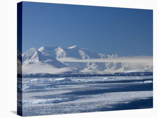 Pack Ice, Weddell Sea, Antarctic Peninsula, Antarctica, Polar Regions-Thorsten Milse-Stretched Canvas