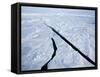 Pack Ice, Weddell Sea, Antarctic Peninsula, Antarctica, Polar Regions-Thorsten Milse-Framed Stretched Canvas