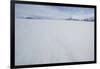 Pack Ice with Mountain Range in Distance-DLILLC-Framed Photographic Print