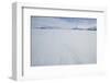 Pack Ice with Mountain Range in Distance-DLILLC-Framed Photographic Print
