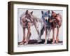 Pack Leaders, 2001-Mark Adlington-Framed Premium Giclee Print