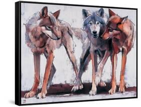 Pack Leaders, 2001-Mark Adlington-Framed Stretched Canvas