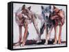 Pack Leaders, 2001-Mark Adlington-Framed Stretched Canvas