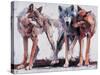 Pack Leaders, 2001-Mark Adlington-Stretched Canvas