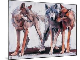 Pack Leaders, 2001-Mark Adlington-Mounted Giclee Print