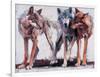 Pack Leaders, 2001-Mark Adlington-Framed Giclee Print