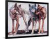 Pack Leaders, 2001-Mark Adlington-Framed Giclee Print