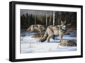 Pack Leaders-Trevor V. Swanson-Framed Premium Giclee Print