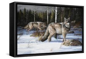 Pack Leaders-Trevor V. Swanson-Framed Stretched Canvas