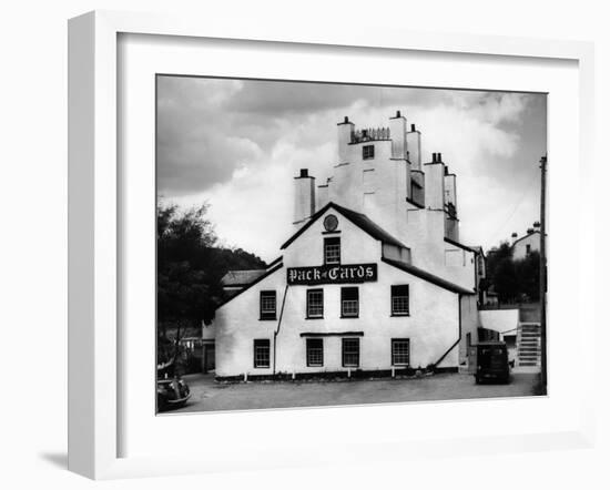 Pack of Cards' Pub-J. Chettlburgh-Framed Photographic Print
