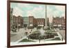 Pack Square, Asheville, North Carolina-null-Framed Art Print