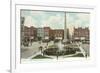 Pack Square, Asheville, North Carolina-null-Framed Premium Giclee Print