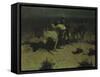 Pack Train, 1909-Frederic Sackrider Remington-Framed Stretched Canvas