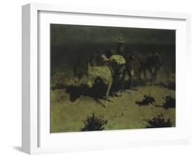 Pack Train, 1909-Frederic Sackrider Remington-Framed Giclee Print