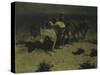 Pack Train, 1909-Frederic Sackrider Remington-Stretched Canvas