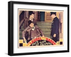 Pack Up Your Troubles, 1932-null-Framed Art Print
