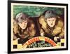 Pack Up Your Troubles, L-R: Stan Laurel, Oliver Hardy on Lobbycard, 1932-null-Framed Art Print