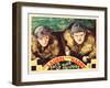 Pack Up Your Troubles, L-R: Stan Laurel, Oliver Hardy on Lobbycard, 1932-null-Framed Art Print