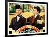 Pack Up Your Troubles, L-R: Stan Laurel, Oliver Hardy on Lobbycard, 1932-null-Framed Art Print