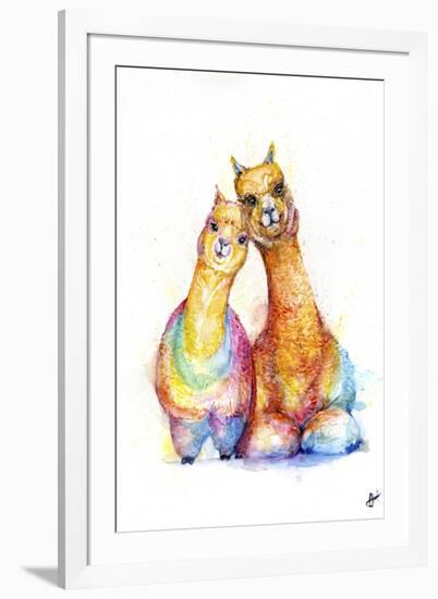 Packa'Alpaca-Marc Allante-Framed Giclee Print