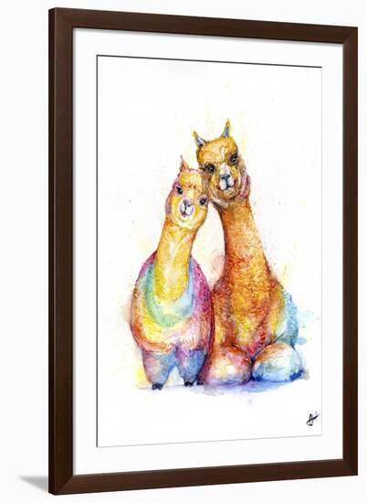 Packa'Alpaca-Marc Allante-Framed Giclee Print