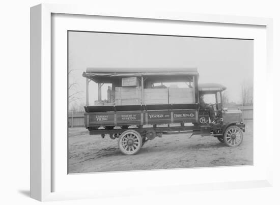 Packard 3 Ton Truck-null-Framed Art Print