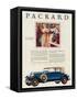 Packard, Magazine Advertisement, USA, 1929-null-Framed Stretched Canvas
