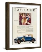 Packard, Magazine Advertisement, USA, 1929-null-Framed Giclee Print