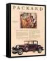 Packard, Magazine Advertisement, USA, 1929-null-Framed Stretched Canvas