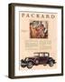 Packard, Magazine Advertisement, USA, 1929-null-Framed Giclee Print
