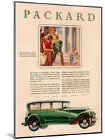 Packard, Magazine Advertisement, USA, 1929-null-Mounted Giclee Print