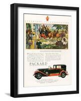 Packard, Magazine Advertisement, USA, 1930-null-Framed Giclee Print