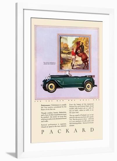 Packard Performance-null-Framed Art Print