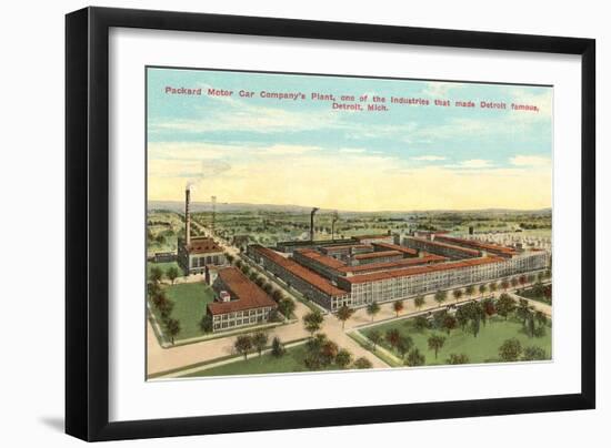 Packard Plant, Detroit, Michigan-null-Framed Art Print