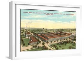 Packard Plant, Detroit, Michigan-null-Framed Art Print